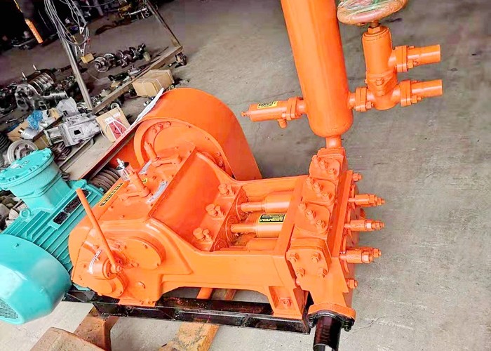 Horizontal Double Cylinder BW 850 Mud Pump With Diesel Engine