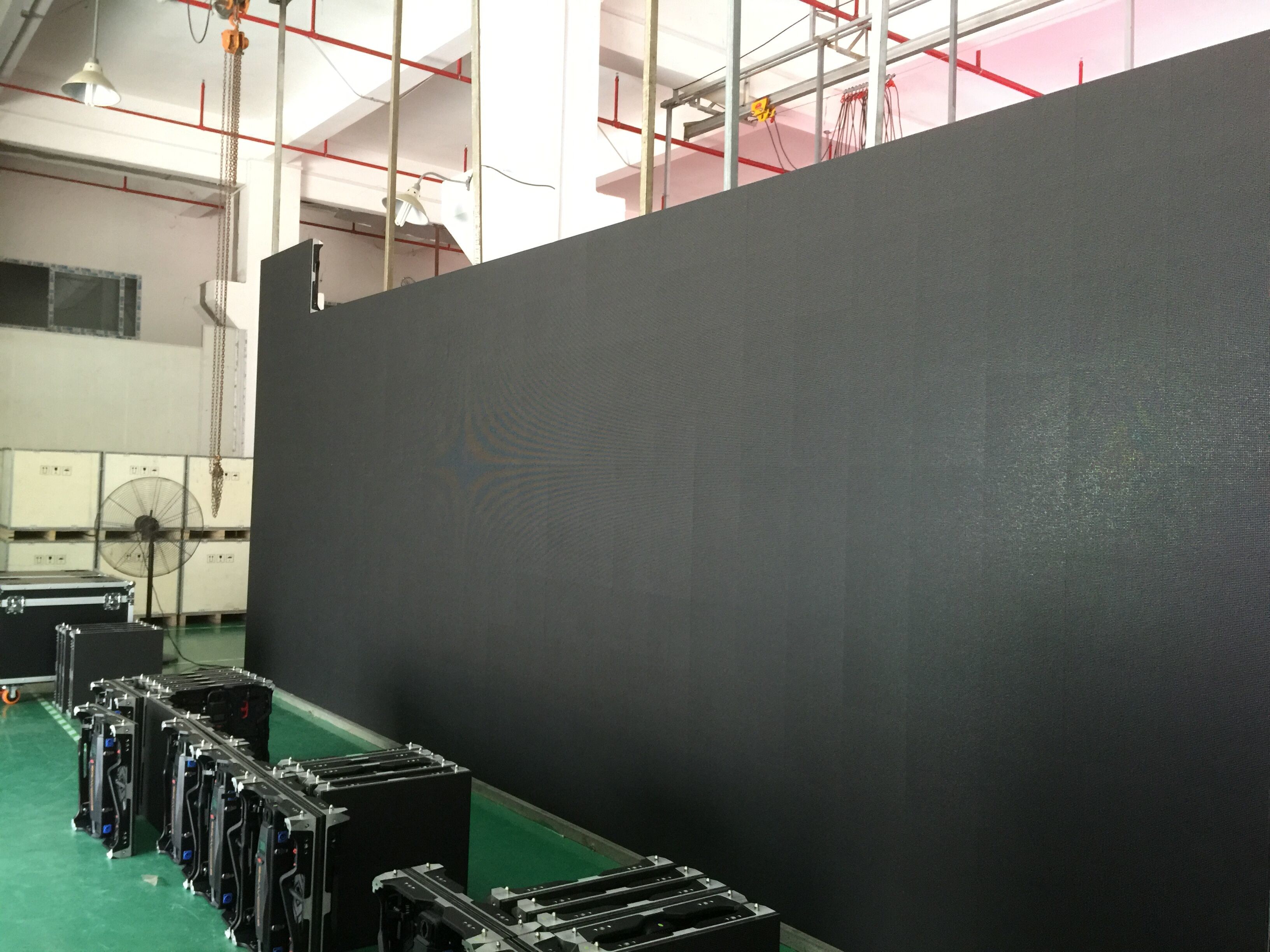 P3.91 Rental Rgb Flexible Indoor Led Video Wall For Exhibition , Energy Saving