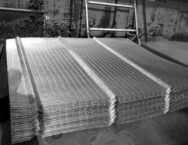 High Strength Metal Mesh Fence Panels 3D Anti Climbing 358 Mesh Fencing Panels