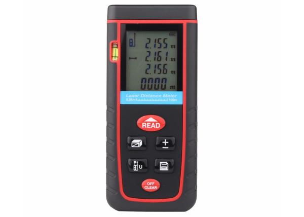 100m Laser Distance Meter Digital Electronic Handheld High Precision Rangefinder