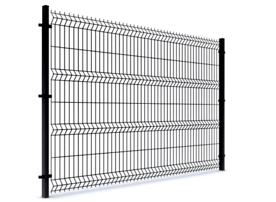 Cheap Galvanized/PVC Coated Mesh 3D  Fence Bend Fence for Security
