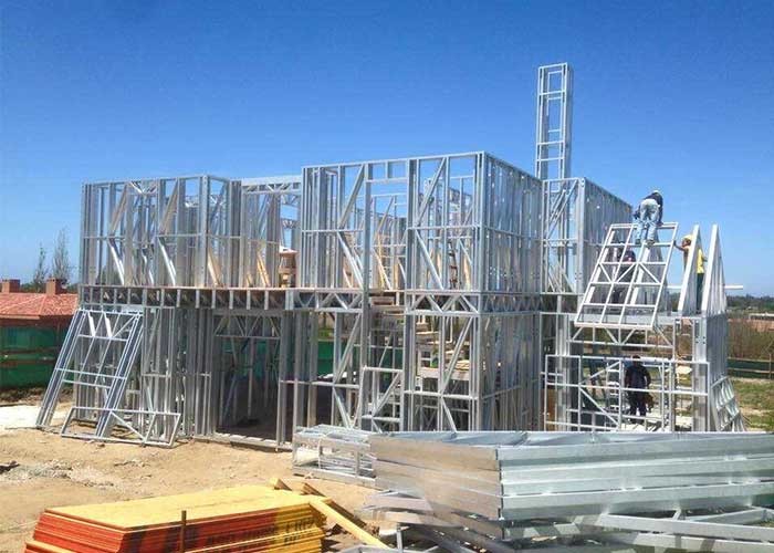Energy Saving Affordable Prefab House Steel Structure Villa Prefab Steel Frame Villa