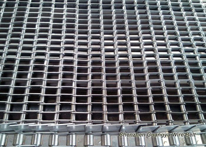 Stainless Steel Chain Conveyor Belt Metal Mesh Flat Wire Custom Design