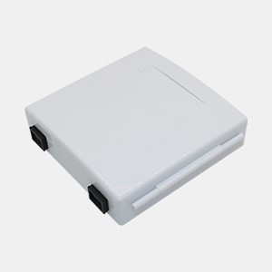300 1 2 6 4 Core Fiber Optic Termination Box FTTH Wall Box OEM Acceptable
