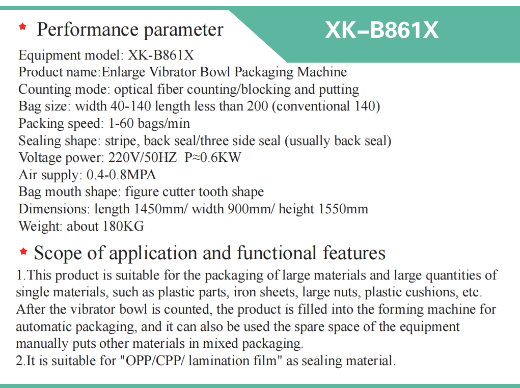 Furniture Fitting Packing Automatic Counter Weighing Checker Sleeve Ware Bolt Fastener Screws Wrapping Machine
