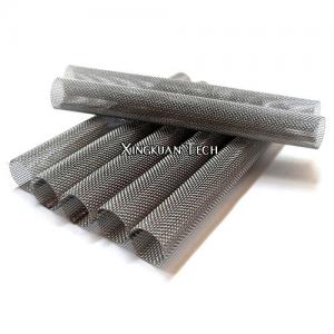 China Stainless Steel Wire Mesh Filter Screen Tube For Micron Filtration Usage on sale
