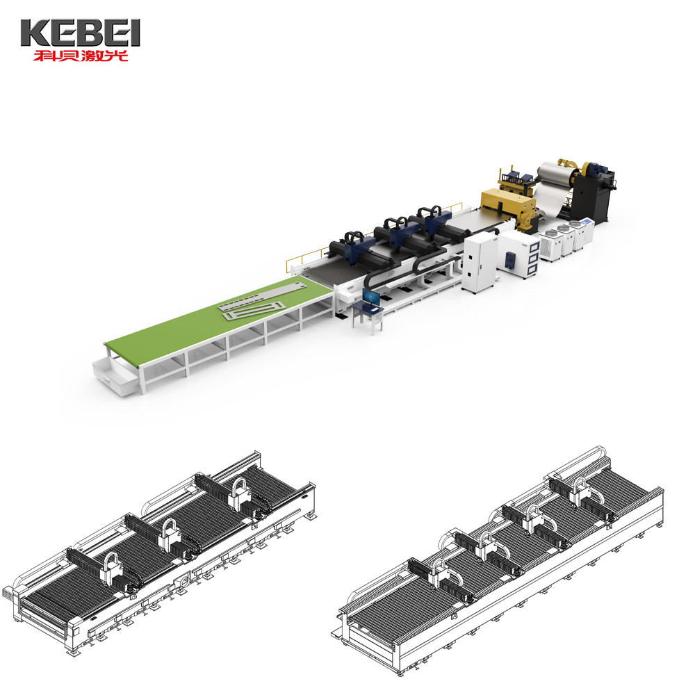 7500mm*1700mm Processing Width Multi Beam Winding Laser Machine With Water Cooling And ±0.03mm Positioning Accuracy