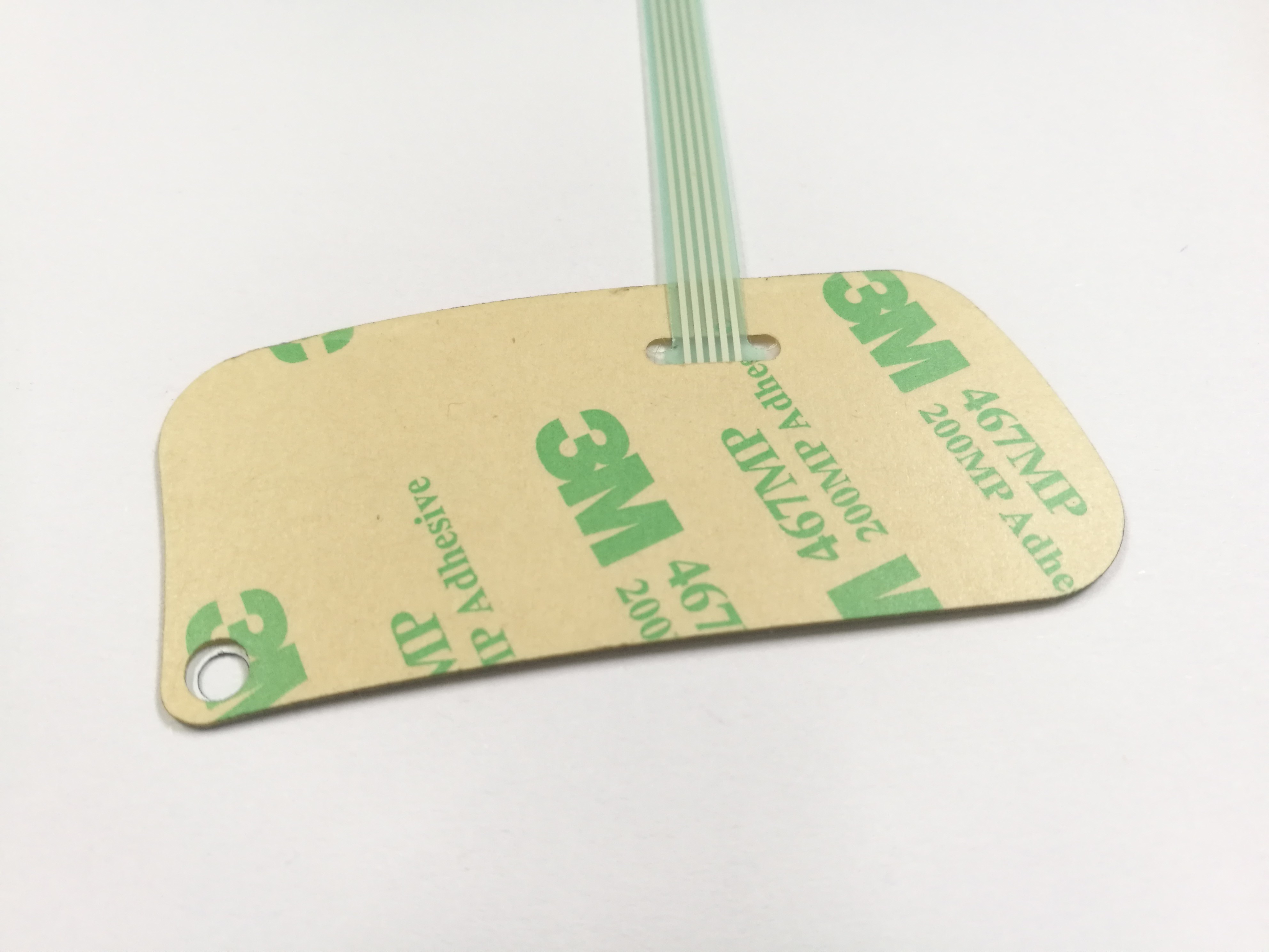 Custom Made PCB LED Membrane Switch Panel With Flat Cable 250V DC