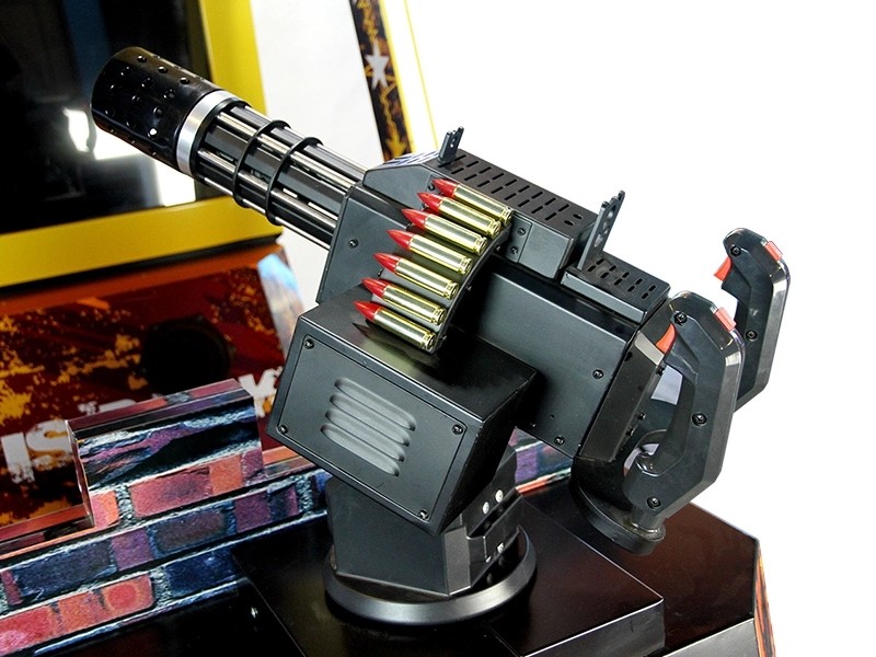 First Blood Rambo Adventure Gun Shooting Arcade Machine Coin Pusher Type