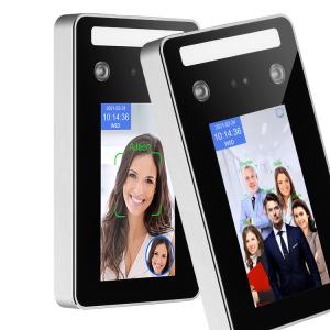Biometric TCP Face Recognition Attendance Machine QR Code Door Control With SDK