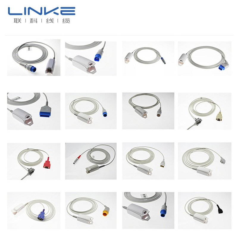 Soft Silicone Cable Used for Medical SpO2 Cable