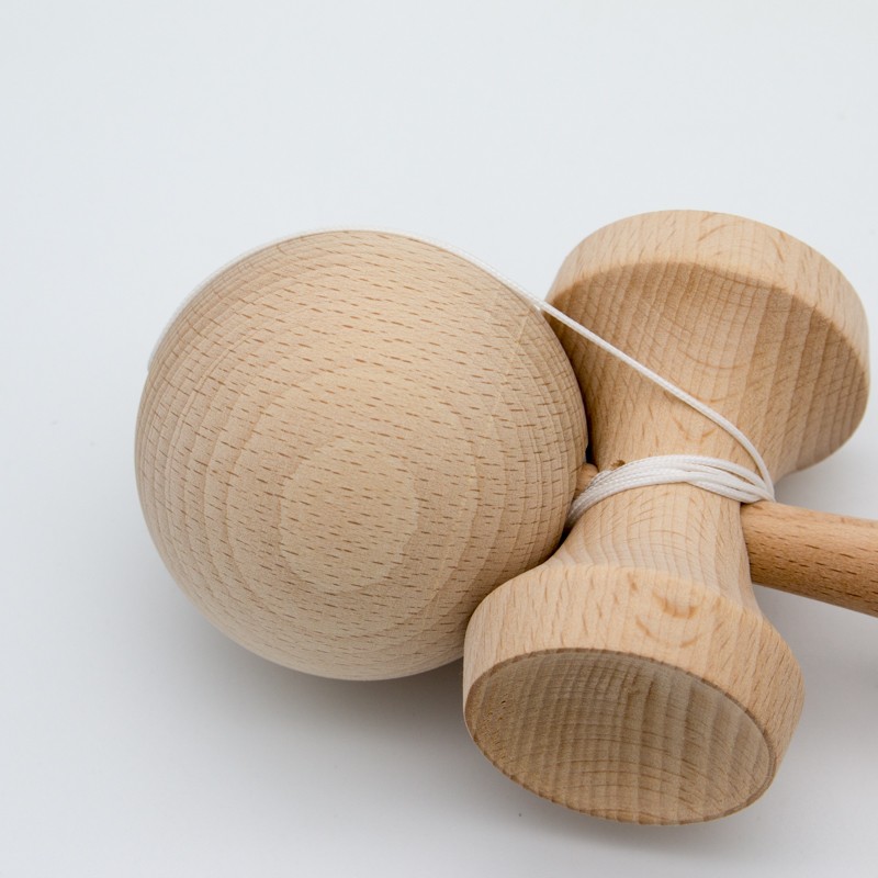 2 To 4 Years Wooden Kendama Laser Logo Wooden Puzzle Toy 190 X 70mm