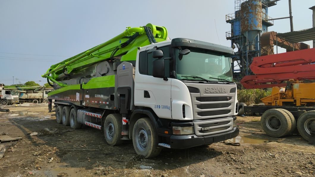 Special Offer 2014 Renovated Condition Zoomlion 63m Concrete Pump Boom Pump Cheap Price for Sale