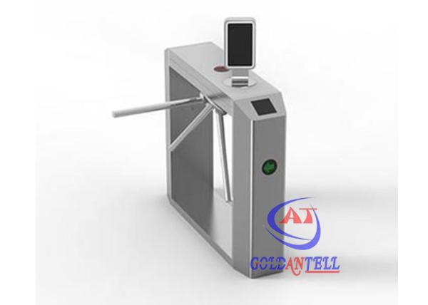 Tripod Facial Recognition Turnstile Automatic Entrance Security RFID Counter