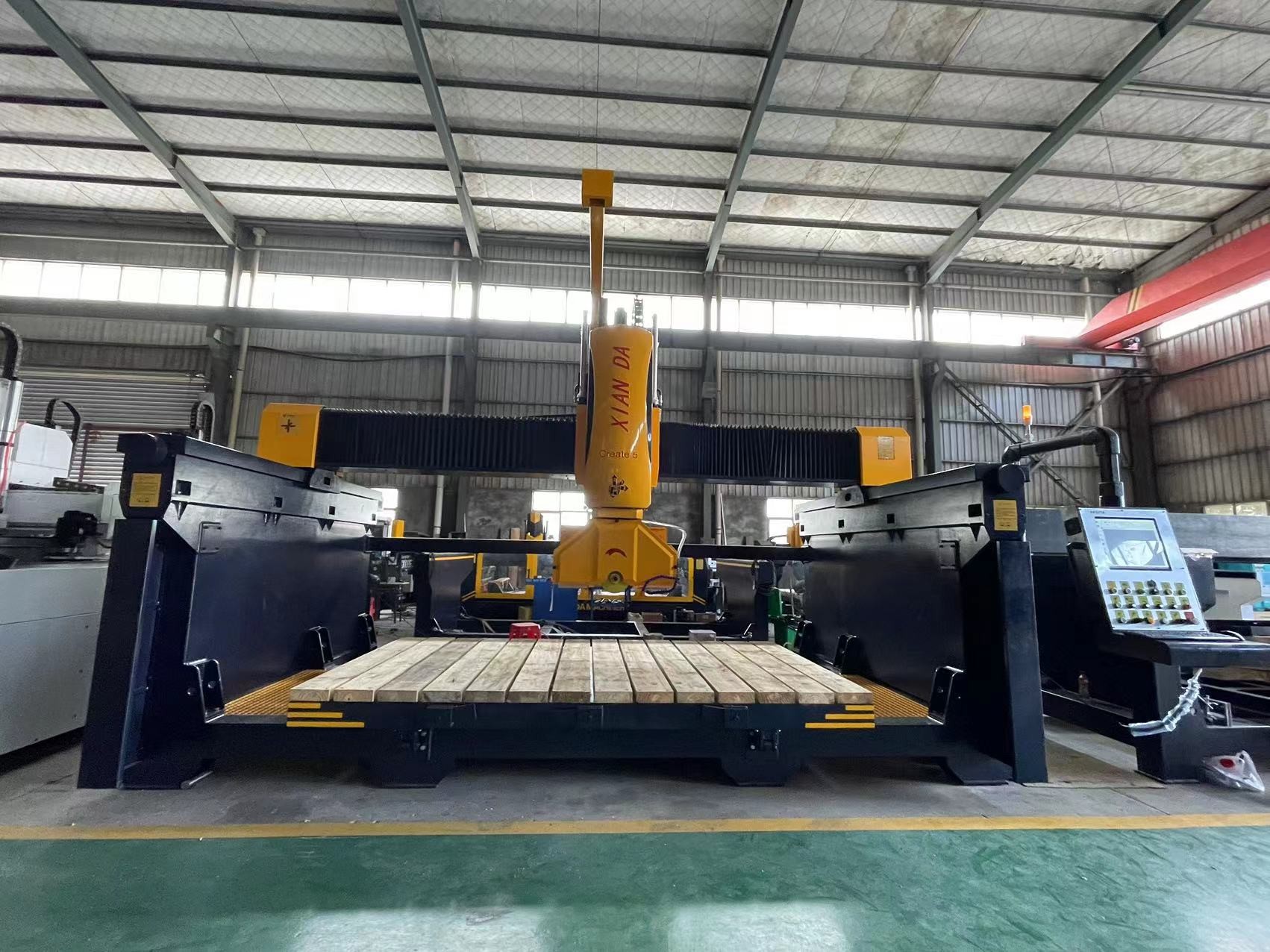 5 Axis CNC Bridge Cutting Machine For 3D Special-Shaped