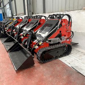 Adjustable Skid Steer Loader for Fast and Efficient Material Handling and