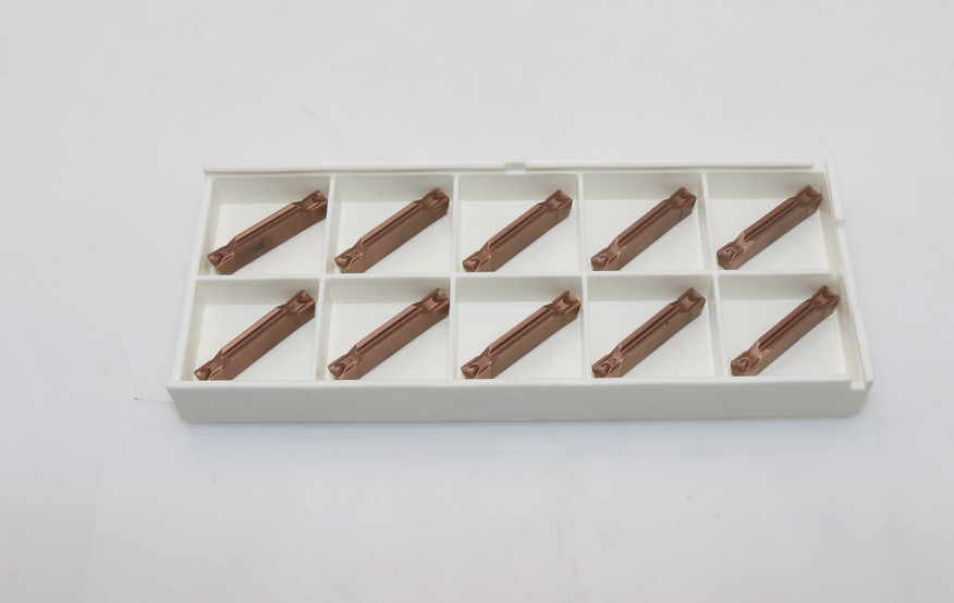 High Performance Carbide Grooving Inserts N123H2-0400-GF For CNC Milling Insert
