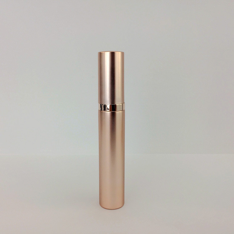 Rose Gold ABS AS Plastic Mascara Tube 20*118mm Round Eyelash Bottle