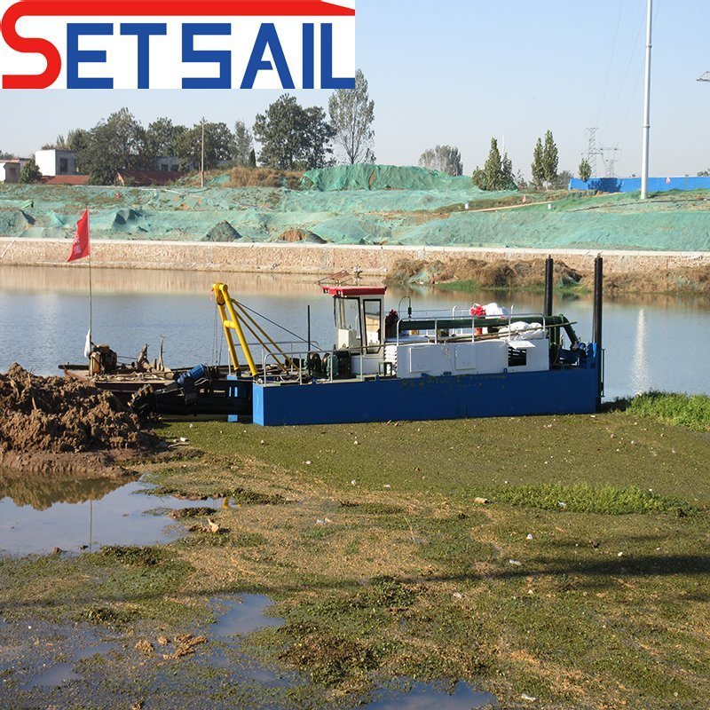 High Capacity Cutter Suction Dredger with Diesel Engine for Sand