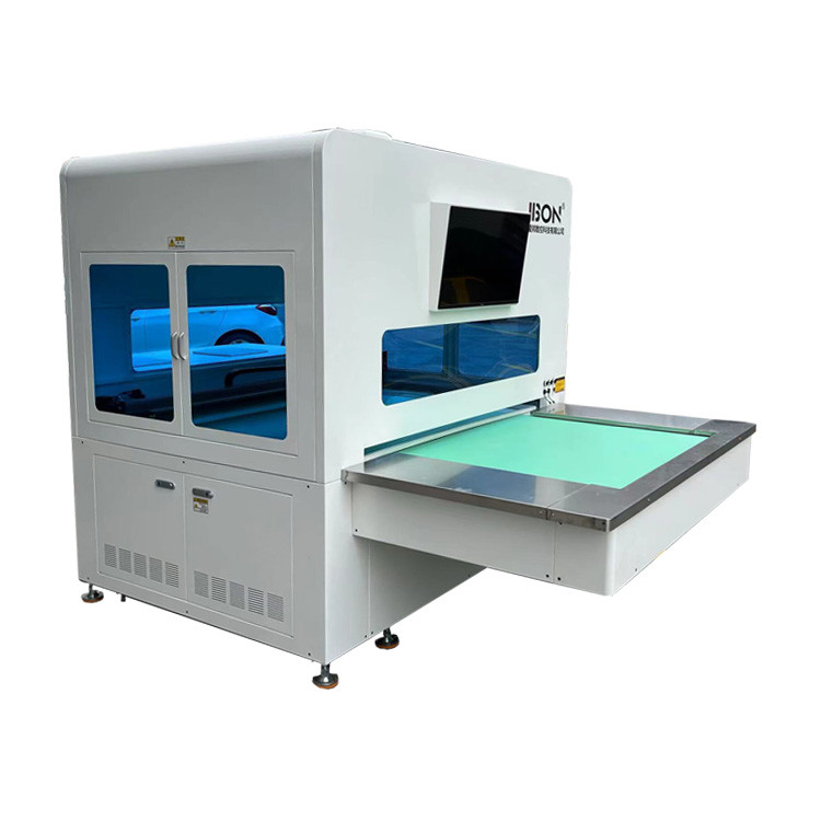 IB1290 Automatic smart vamp marking line machine / Double Head Inkjet Line Drawing Machine for Shoe Upper