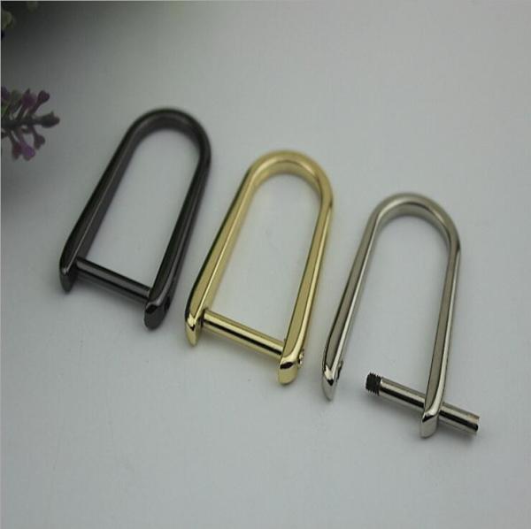 Small metal fitting supplier provide 20mm detachable metal D ring buckle for