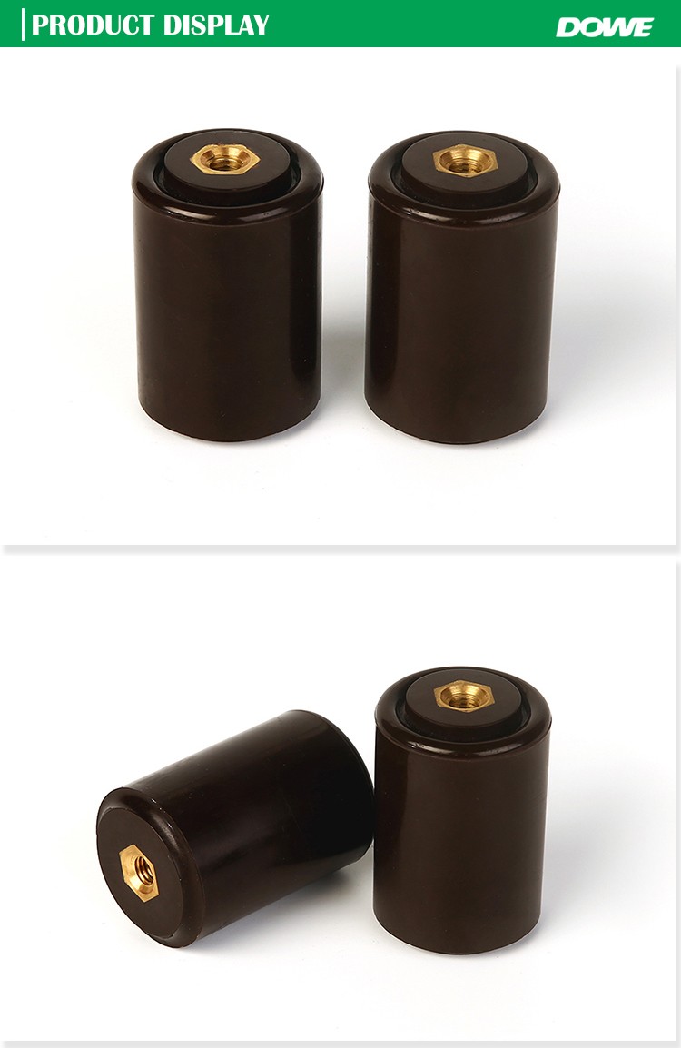 Cylindrical 40x60 low voltage 660V DMC/BMC busbar insulator support