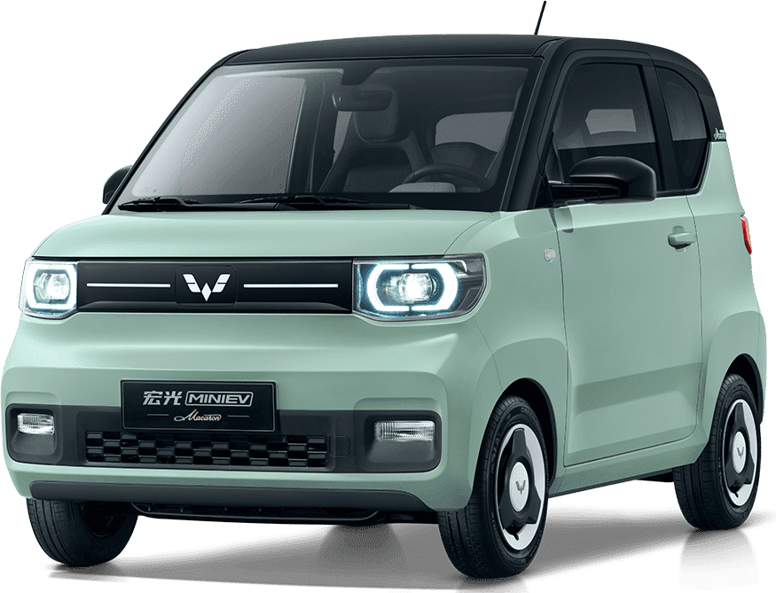 Power 20kW New Energy Vehicles Wuling Hongguang New And Used Car