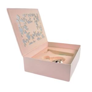 Rigid Recycled Paper Gift Box With Window, Papercard Laminate Blister Tray ROHS