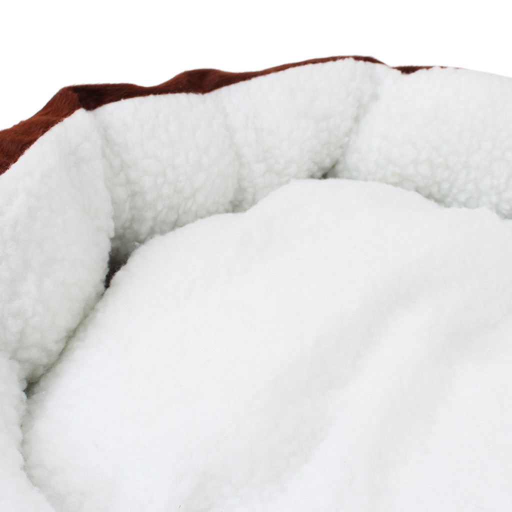 Eco-Friendly Pet Bed Fleece Warm Cozy Pet House Bed Winter Supplies
