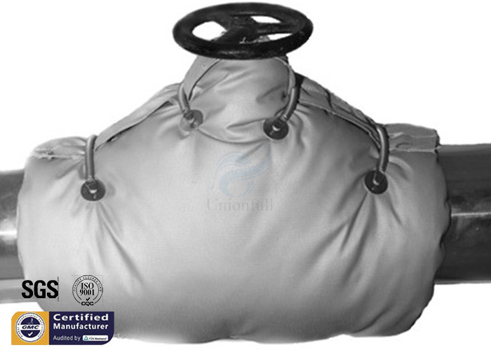 High Performance Removable Fiberglass Insulation Jacket Flange Valve Protect Cover