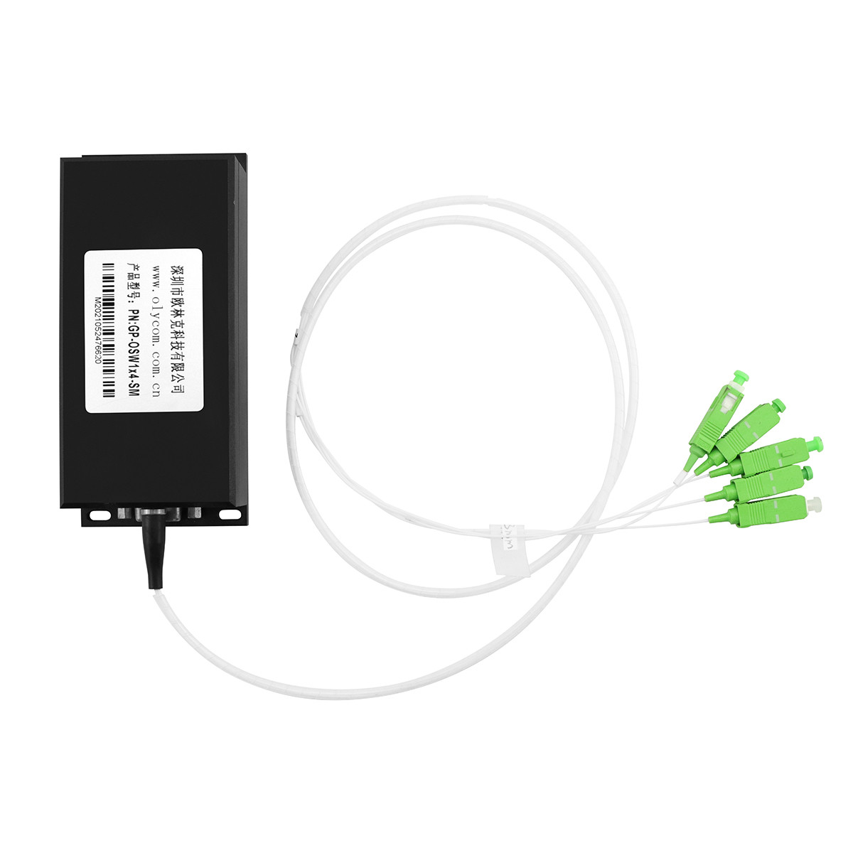 China Low Crosstalk 1xN Mechanical Fiber Optic Switch on sale