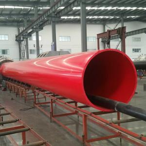 Extruded UHMWPE Pipe In Various Colors Wooden Case Packaging ISO9001 Certified