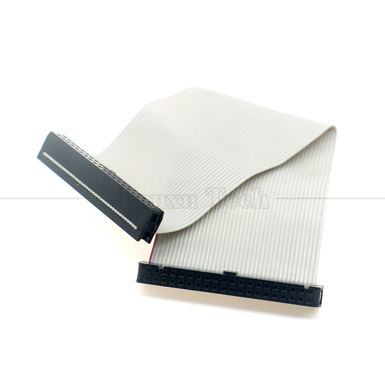 6 8 10 12 14 16 18 20 24 26 30 32 34 40 50 60 64 PIN 1.27mm Pitch IDC 2.54mm 2.0mm Connector Grey Flat Ribbon Wire Cable
