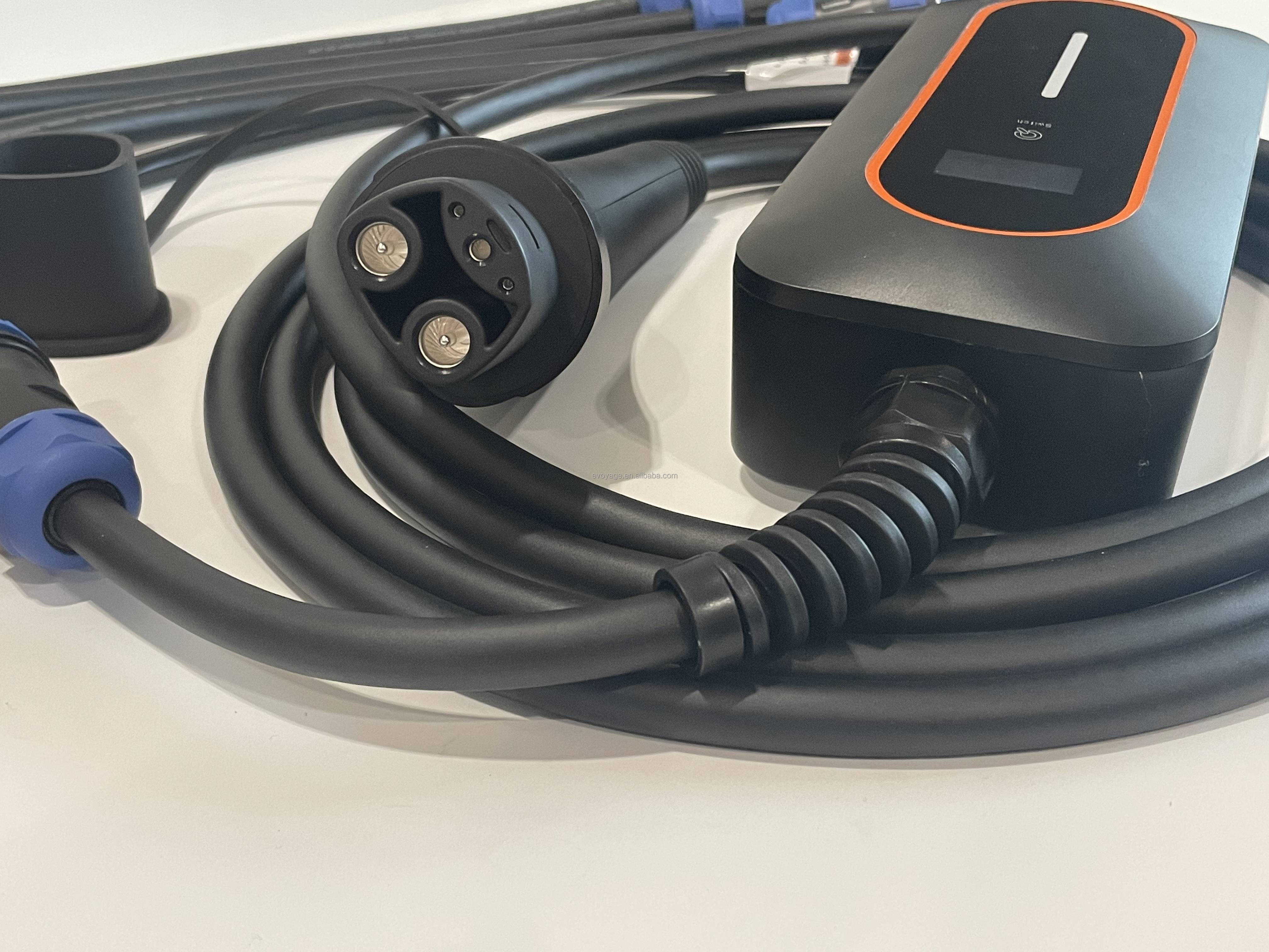 110V - 250V 32A Tesla EV Charger With Nema 14-50 Plug NACS Electric Vehicle EV Charger