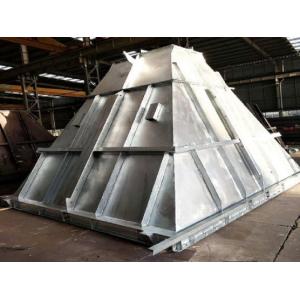 Q235B Q355B ASTM A36 Steel Structure Fabrication Hopper For Cement