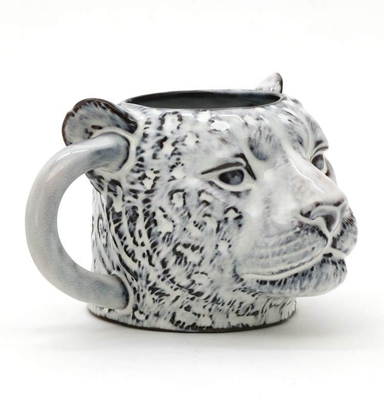 2025 Wholesale 3d Animal Decoration New Product Ceramic Coffee 3D Mug Cup