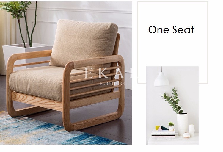 New Model 6 Seater Wood Sofa Set