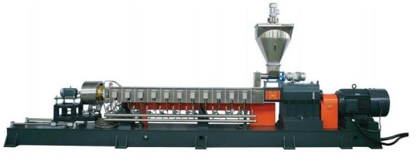 SHJ-75 High Torque Double Screw Extruder For PE PVC PLA Plastic Pellets Filament
