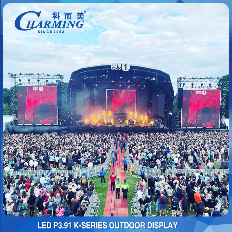 P3.91 Rental LED Video Wall , Infoor Or Outdoor Replacement LED Screen