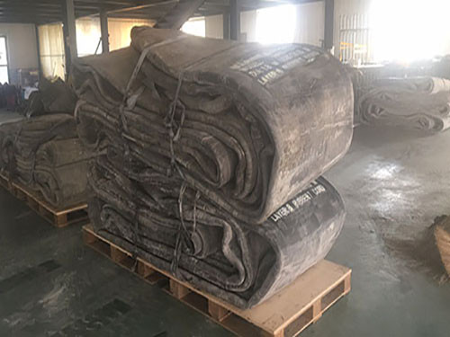 Rubber Ship Launching Airbag Non Toxic Odor Free Boat Lift Airbags