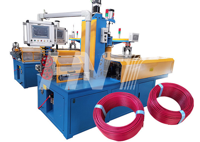 C1246 Automatic Coiling And Strapping Cable Packing Machine For Wire And Cable