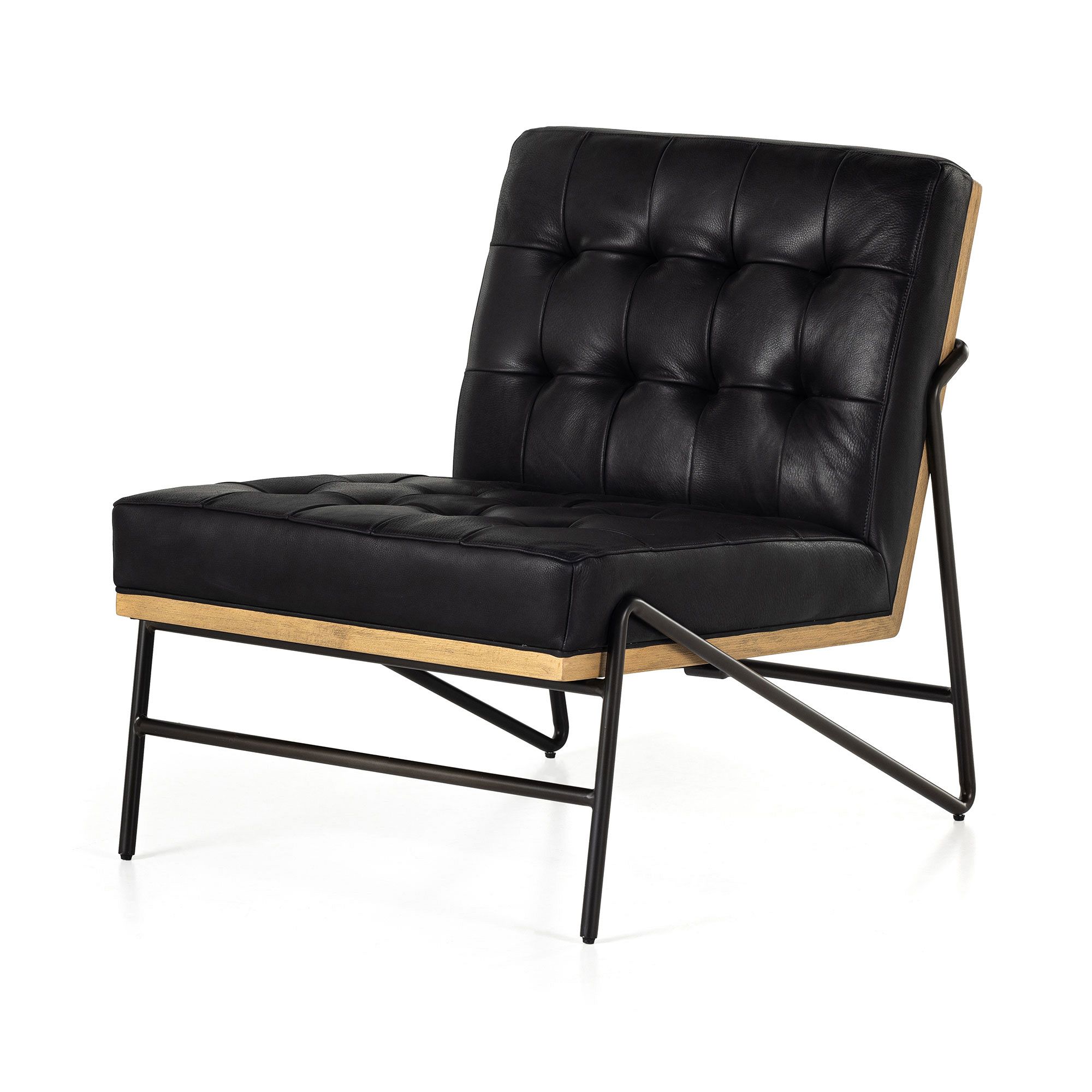 Accent PU Leather Lounge Chair Recliner Chaise Modern Furniture