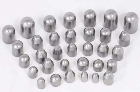 Cemented Tungsten Carbide Buttons For Minging Use Engineering Materials