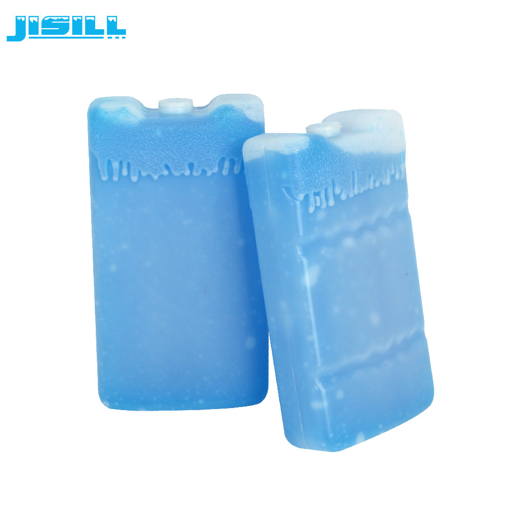 Hot Sale reusable food grade Hard shell plastic reusable gel ice brick for lunch bag for food frozen