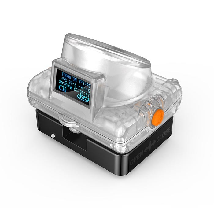 15000Lux Atex Miners Cordless Cap Lamp Led Mine Headlamp KL6LM