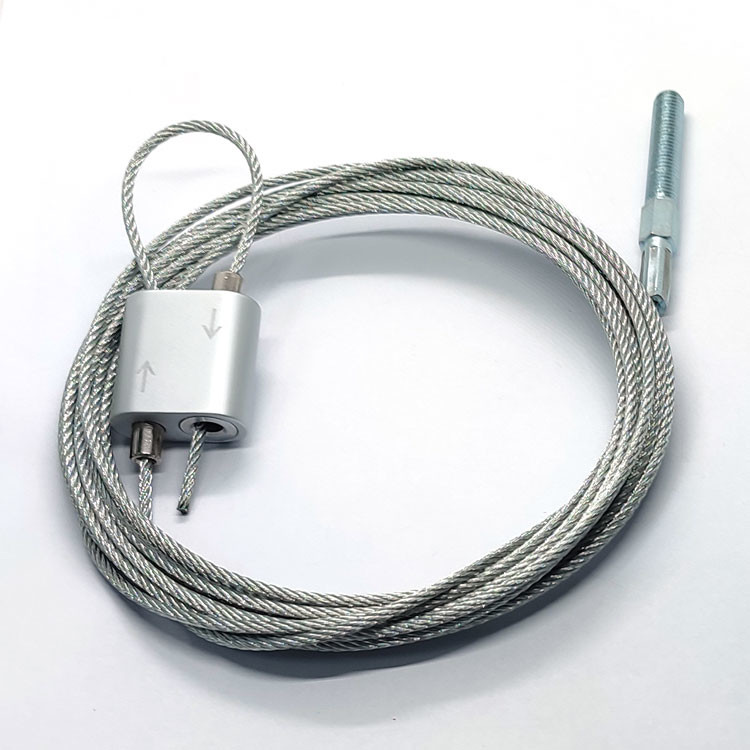 Iron Suspension Kit Adjustable Hanging Wire Kit With Looping Gripper For Led Panel Light