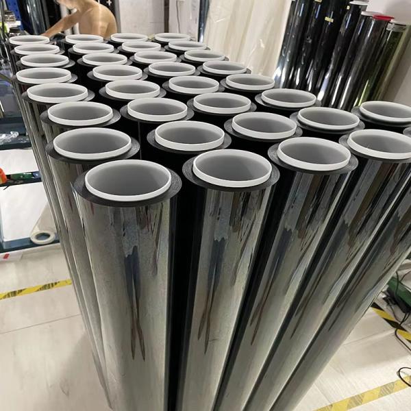 1.5mil Black Color OEM Carbon Film Side Rear Heat Insulation 1ply Car Window