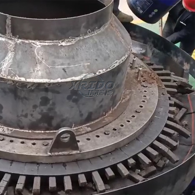 RDF Making Machine Garbage Briquette Compression Making Biomass Roller Press Rdf Briquetting Machine