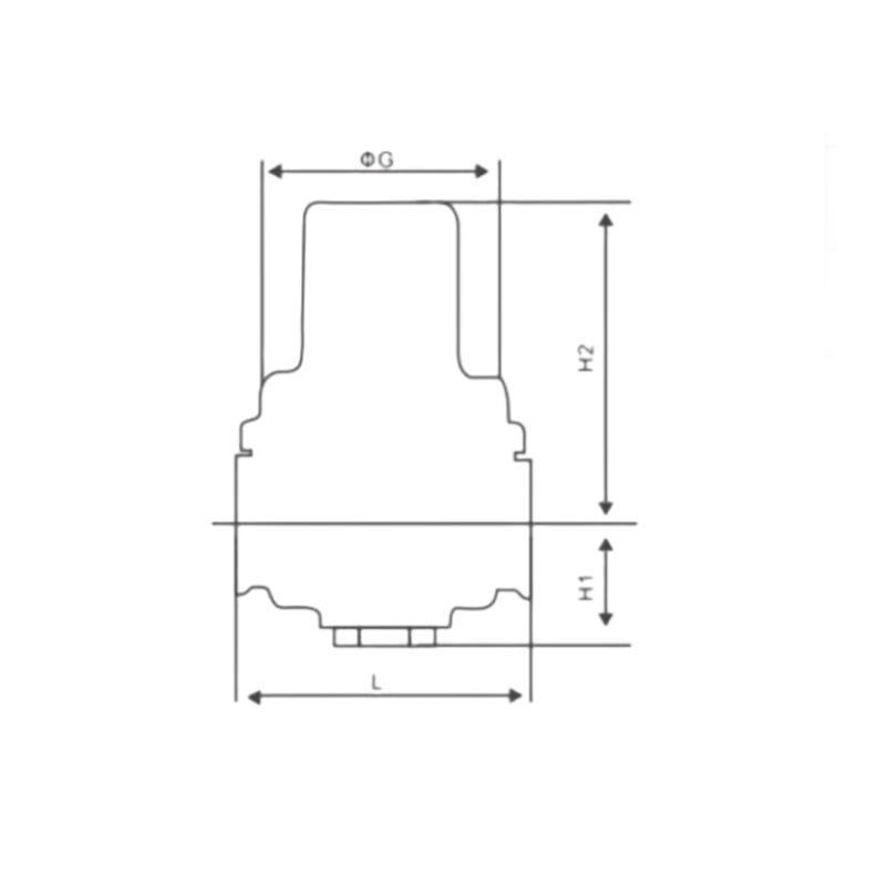 304/316 Stainless Steel Threaded End Pressure Reducing Valve for Water Pipe