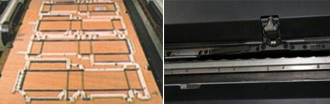 Lead Edge Feeding Die Cutting Creasing Machine 1700mm Automatic
